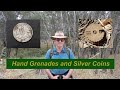 Grenades and Silver! WW2 Metal Detecting.