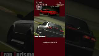 【聴き比べ】スバル レガシィB4 赤い稲妻ブリッツェンを読む Sparkling Dice ver. SUBARU LEGACY B4 Blitzen(GF-BE5）2000｜グランツーリスモ４