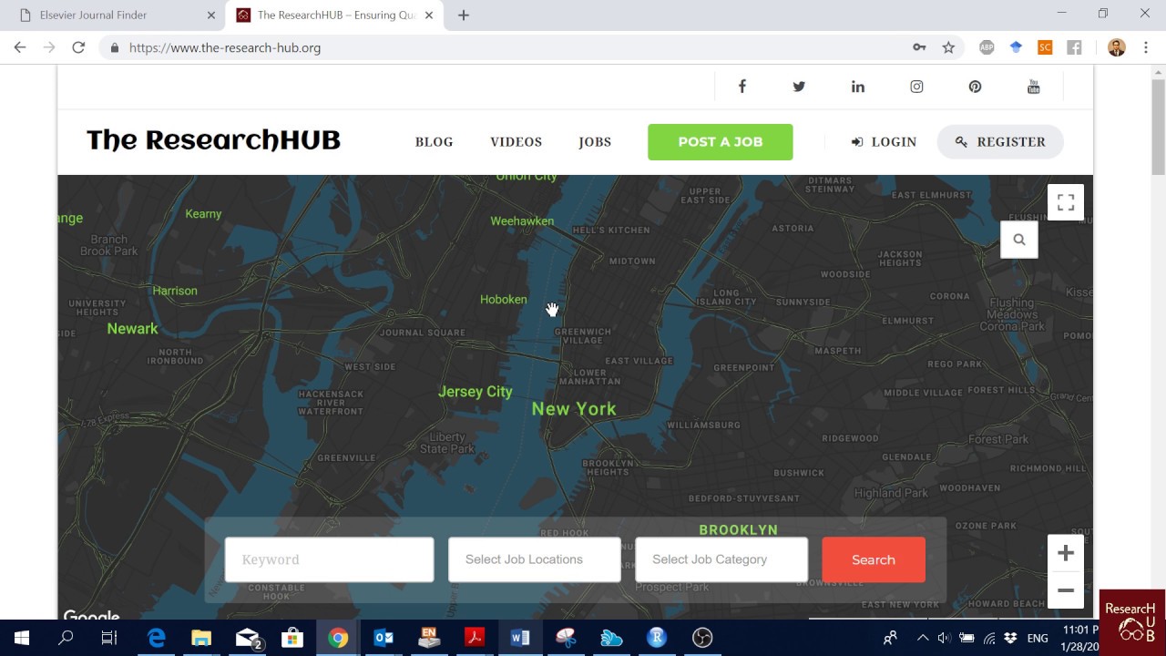 Find a journal for your article using Elsevier journal finder YouTube