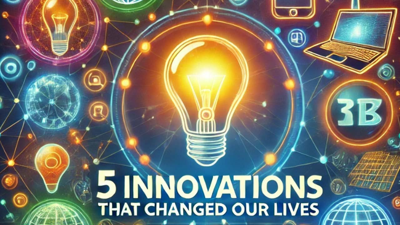 5 Revolutionary Inventions That Completely Changed Our Lives YouTube