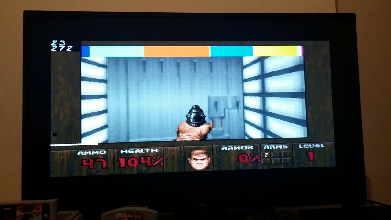 3DO Doom performance tests on the real console (with some additional ...
