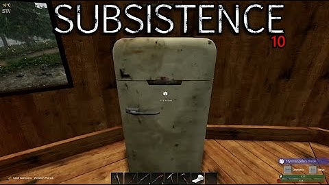We Have a Fridge   -    Subsistence E20