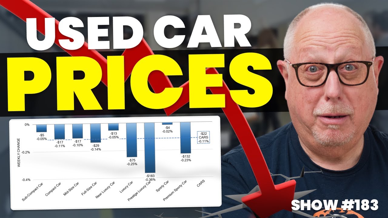 New & Used Car Market Update Used Car Prices LOWER This Week YouTube