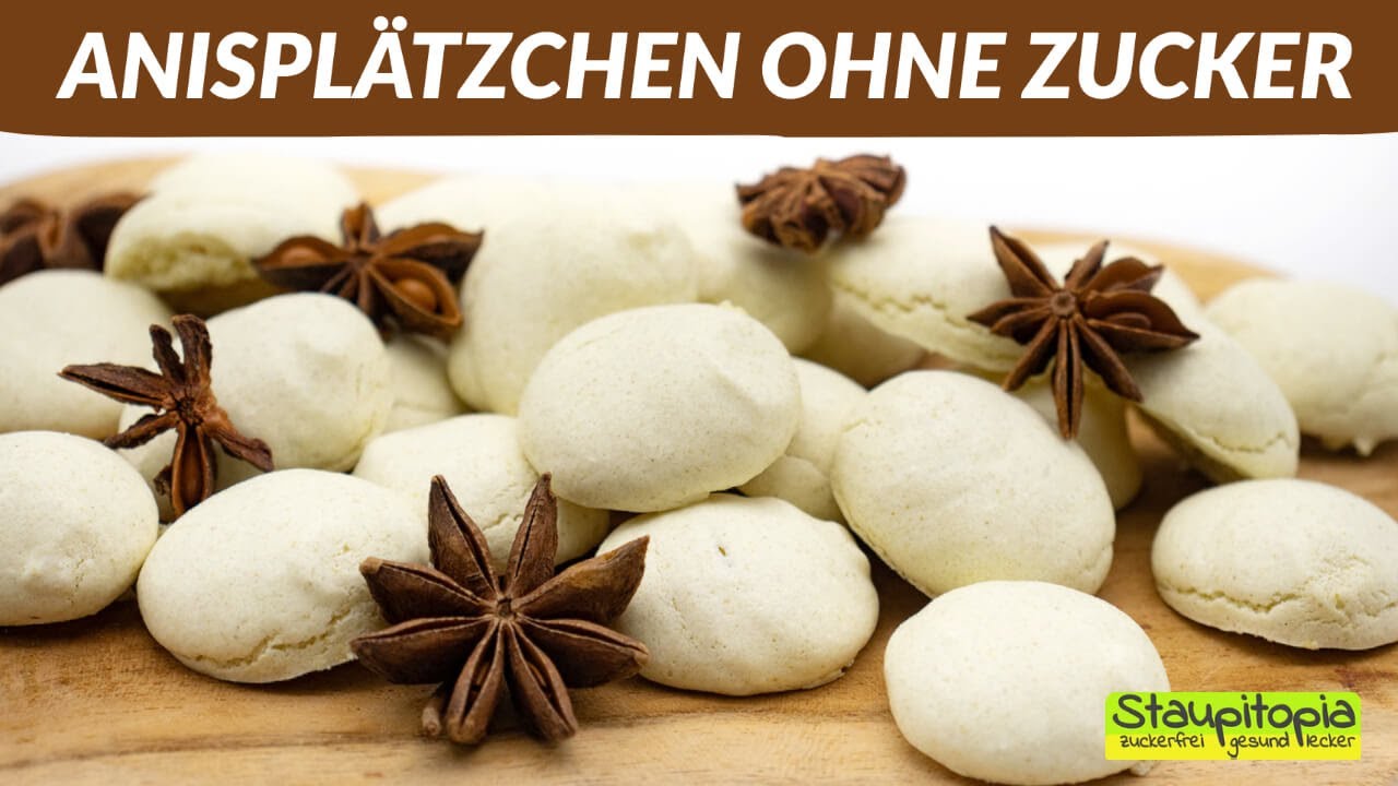 Leckere Low Carb Anisplätzchen ohne Zucker und ohne Mehl backen I Low ...