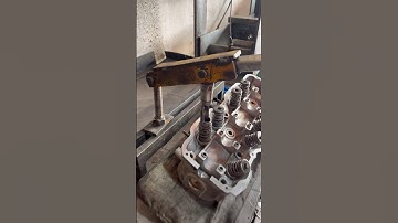 Useful Hand made Valve Spring Compressor ! #shorts #handmade #tools #diy #compressor #youtubeshorts