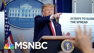 What It's Like Covering Trump During The Coronavirus Pandemic | The 11th Hour | MSNBC