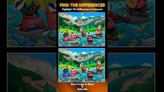 Can You Spot the Differences? Watch Them Get Highlighted! 🧠 #quizpop #spothedifference #shorts
