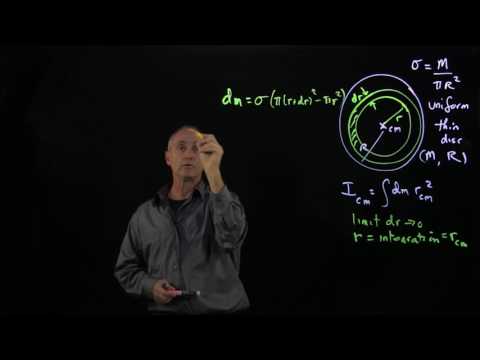 Video: Hvad er inertimomentet for en disk?