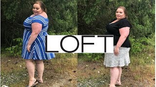 Loft plus size haul