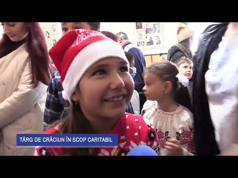 Târg de Crăciun în Scop Caritabil la Școala "Nicu Enea" din Bacău