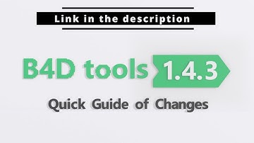 B4D Tools 1.4.3 - Quick Guide Changes Release - Blender Geometry Nodes