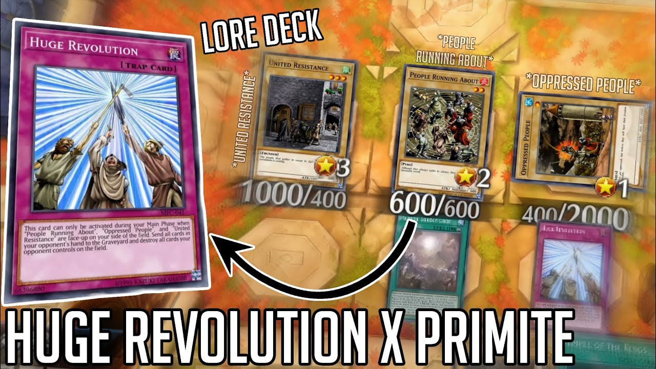Huge Revolution Playing Lore Accurate Deck | Yu-Gi-Oh! Master Duel