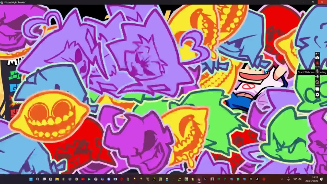 the sqglitchy sound jst makes the vid bad