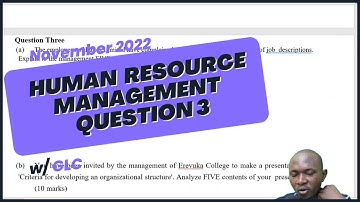 CHRP HUMAN RESOURCE MANAGEMENT NOVEMBER 2022 Q3