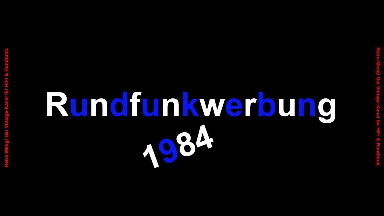 Rundfunkwerbung - Staatlich Fachingen Mineralwasser (1984)