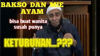 Bahaya wanita sering makan mie ayam, bakso..ustadz dr. zaidul akbar