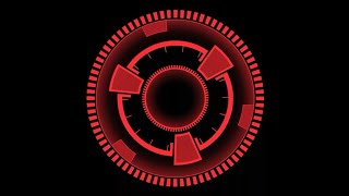 Nuclear Bombs Targeting System Animation 60 Fps