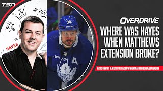 Where was Hayes when Matthews extension broke? | OverDrive
