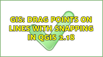 GIS: Drag points on lines with snapping in QGIS 2.18
