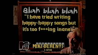 Blah Blah Blah Miki Berenyi of Lush is effing inane on MTV 120 Minutes (1994.06.12)