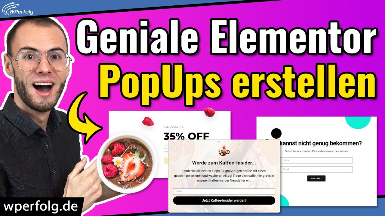 Schönes Elementor PopUp erstellen (2026): Simples A-Z Tutorial | Plus clevere Tricks & Einstellungen