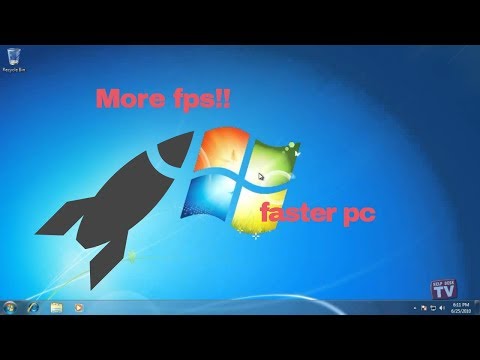 How to make any pc faster