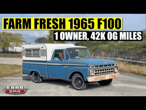 Farm Fresh 1965 F100. 1 Owner, 42k Original Miles | Ford Era