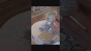 Shabby Chic GoodWill makeover! #diy #goodwill #furniture #diyprojects