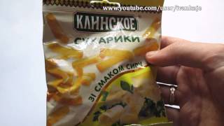 Клинское белые сухарики вкус сыра Обзор Клинское белые сухарики вкус сыра Обзор