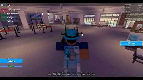 Roblox hilton Hotels, Staff not wearing uniform, cuff abusing and Flying!