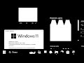 Windows 11 в 2-х цветах.