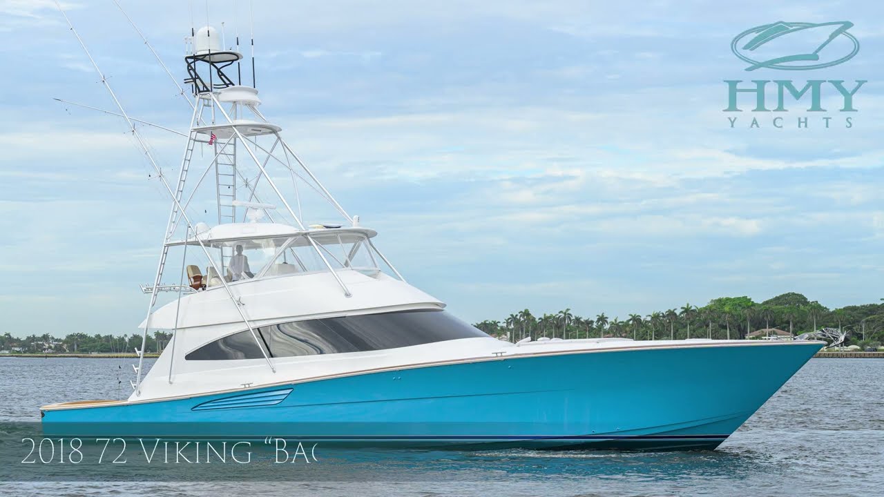 2018 Viking 72 Convertible - For Sale with HMY Yachts