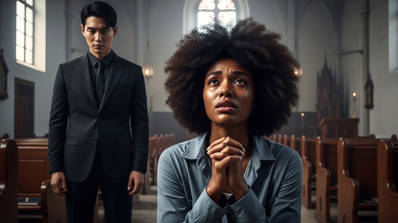 “Why Does No Man Want Me” — Black Woman Prayed, Unaware the Korean CEO Was Right Behind Her