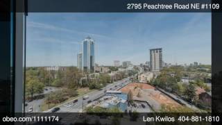 2795 Peachtree Road NE 1109 Atlanta GA 30305 - Len Kwilos - Atlanta Intown Real Estate Services