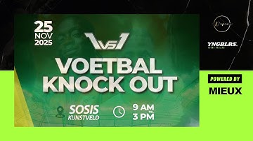 1vs1 VOETBAL KNOCKOUT | Young Ballers x Stichting D