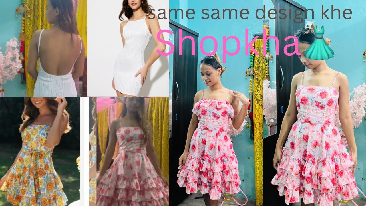 Same same design khe shop nakha 👗🥰