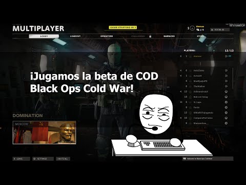 Jugamos la Beta en PC del COD Black Ops Cold War !