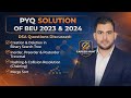 BEU PYQ SOLUTION 2023_2024 DSA Creation Deletion and Traversal in Binary Search Tree Hashing, Merge 