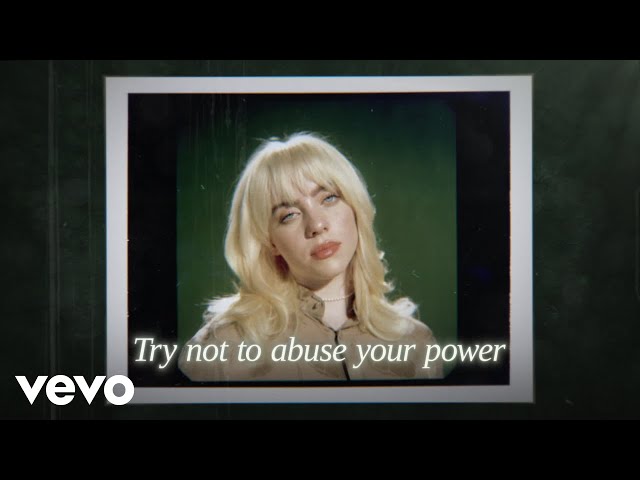Billie Eilish - Your Power (Official Lyric Video) class=
