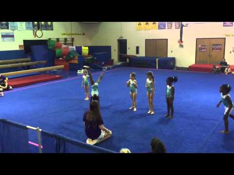 Jill Gymnastics Floor Routine April 2015