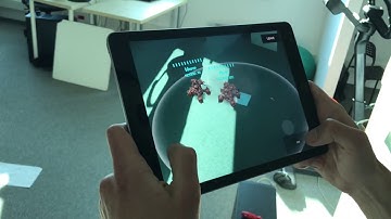 Testing ARKit 2.0 Shared Scene Feature