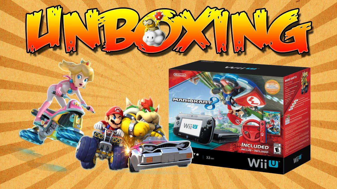Unboxing - Wii U Edición Mario Kart 8 !! - YouTube