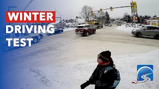 How to Pass Driving Test on Snow & Ice in the Winter