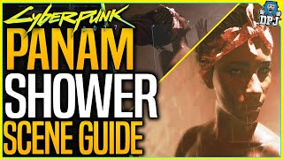 Cyberpunk 2077: PANAM NAKED SEXY SHOWER SCENE - Full Guide - Path Of Glory Ending - Live Playthrough