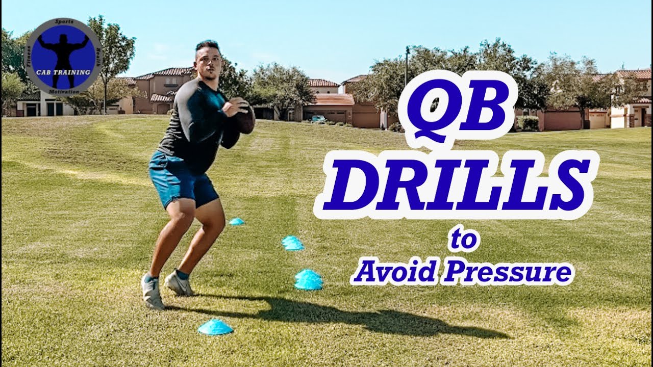 3 Quarterback Drills to Avoid Pressure | Blitz Avoid Drills