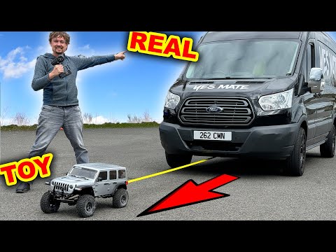 How many REAL cars can a TOY car pull?