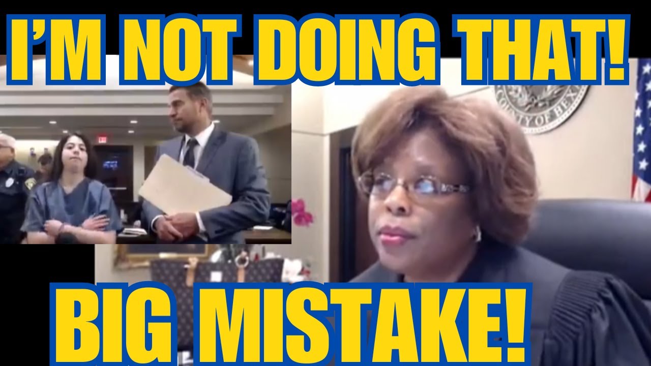 Judge Boyd You DON'T TELL ME What To DO!!