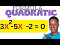 Solve Quadratics FAST! | Formula Method Explained