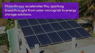 Empowering Futures Unveiling the Impact of Energy Philanthropy