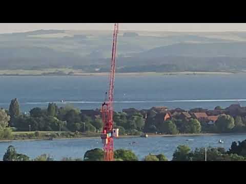 Poole Quay Panoramic view UK